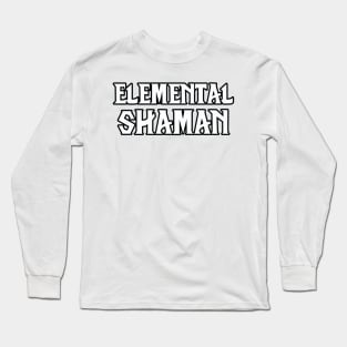 Elemental Shaman Long Sleeve T-Shirt